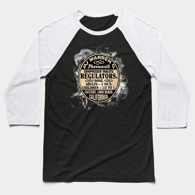 DJ Warren G's Regulators Baseball T-Shirt by WhatProductionsBobcaygeon